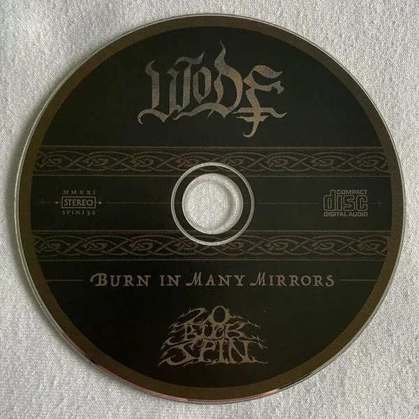 Wode Burn In Many Mirrors CD brukt nær mint