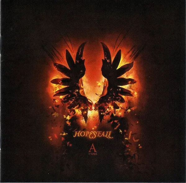 Hopesfall A Types CD album brukt post-hardcore
