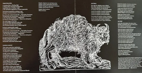 From Below Deeds Of Monsters 7" EP brukt