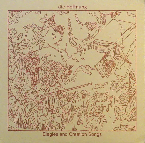 Die Hoffnung Elegies And Creation Songs LP vinyl hvit brukt