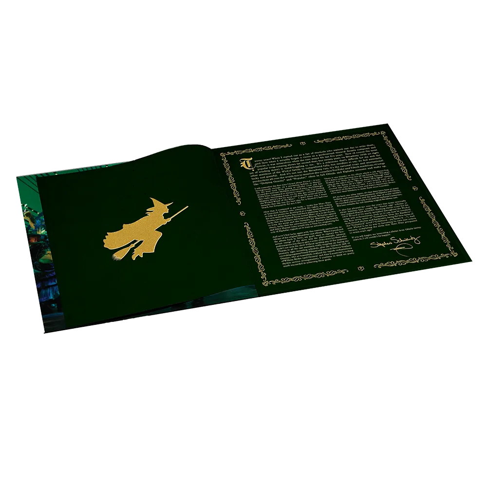 Wicked 20th Anniversary 2LP grønn vinyl booklet