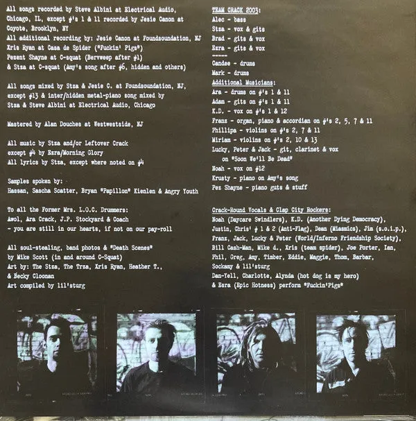 Leftöver Crack Fuck World Trade LP vinyl brukt ska-punk