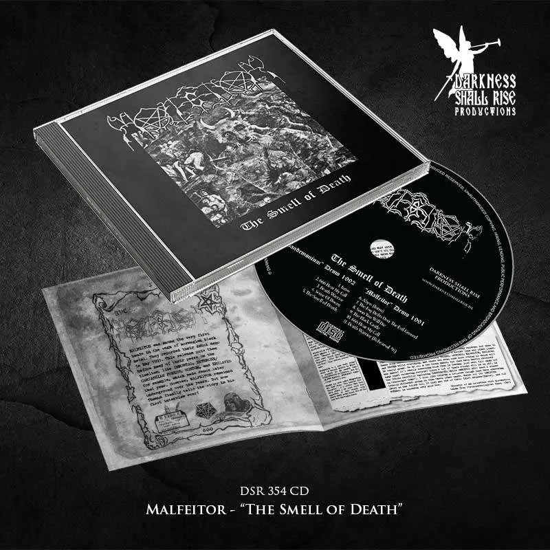 Katakomb Malfeitor The Smell of Death CD jewelcase norsk black metal