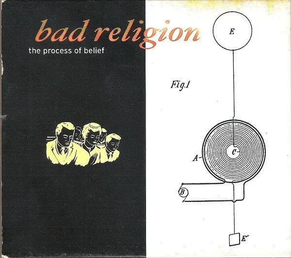 Bad Religion The Process Of Belief CD brukt slipcase