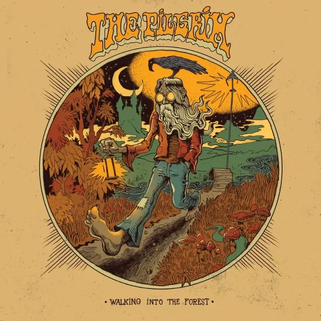 The Pilgrim Walking Into The Forest vinyl LP space folk