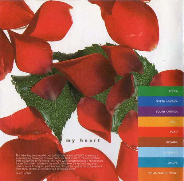 Nusrat Fateh Ali Khan & Michael Brook Night Song CD brukt VG+