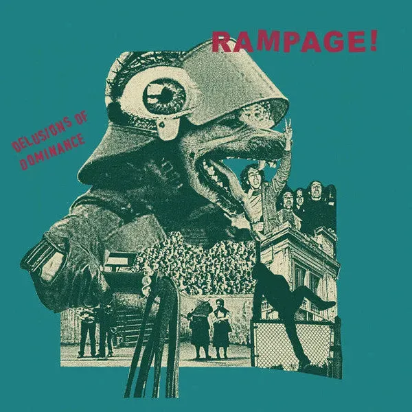 Rampage! Delusions Of Dominance LP lilla brukt