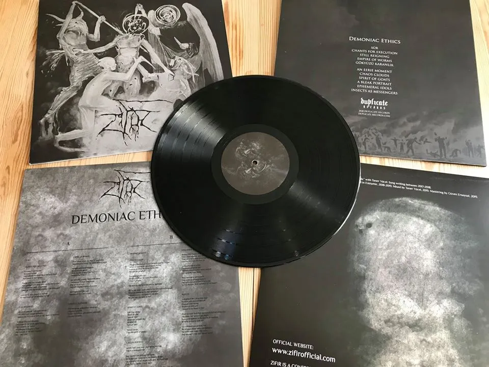 Zifir Demoniac Ethics LP svart vinyl ltd 200