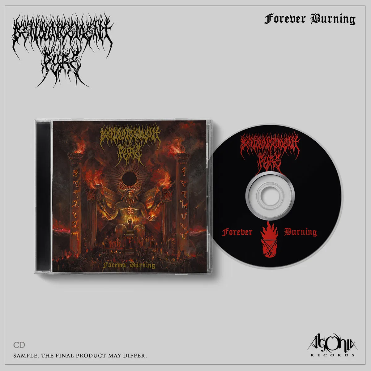 Denouncement Pyre Forever Burning CD jewelcase