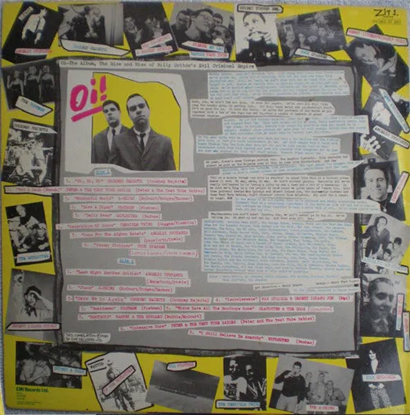 Various Oi! The Album LP brukt punk 1980