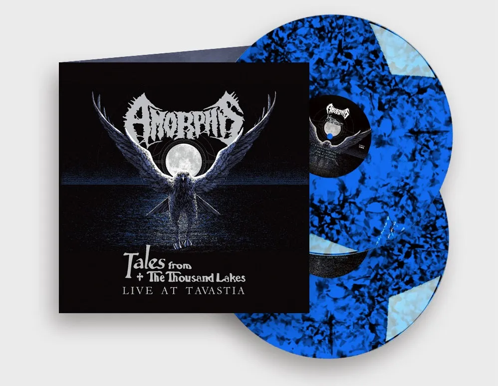 Amorphis Tales From The Thousand Lakes Live At Tavastia 2LP blå