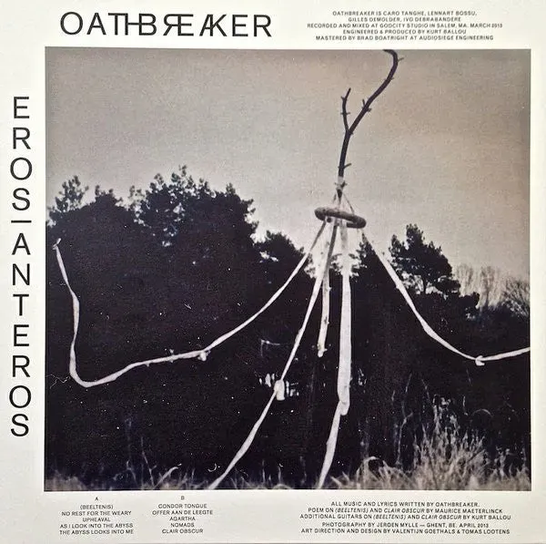 Oathbreaker Eros Anteros LP brukt hardcore vinyl