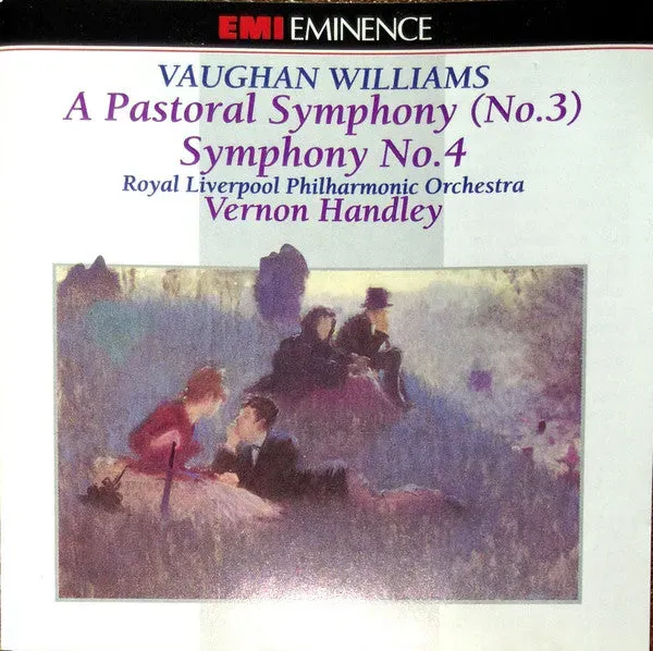 Vaughan Williams Pastoral CD album brukt symfoni