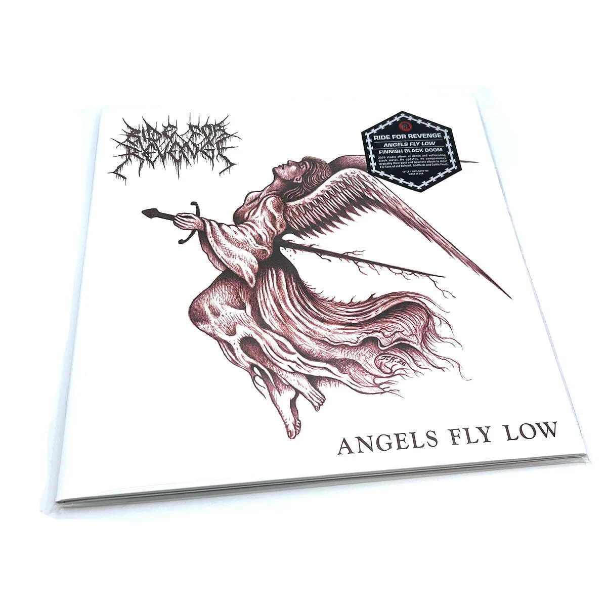 Ride For Revenge Angels Fly Low LP 180g gatefold