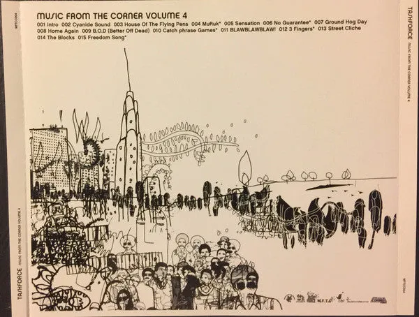 Task Force Music From The Corner Vol 4 CD brukt