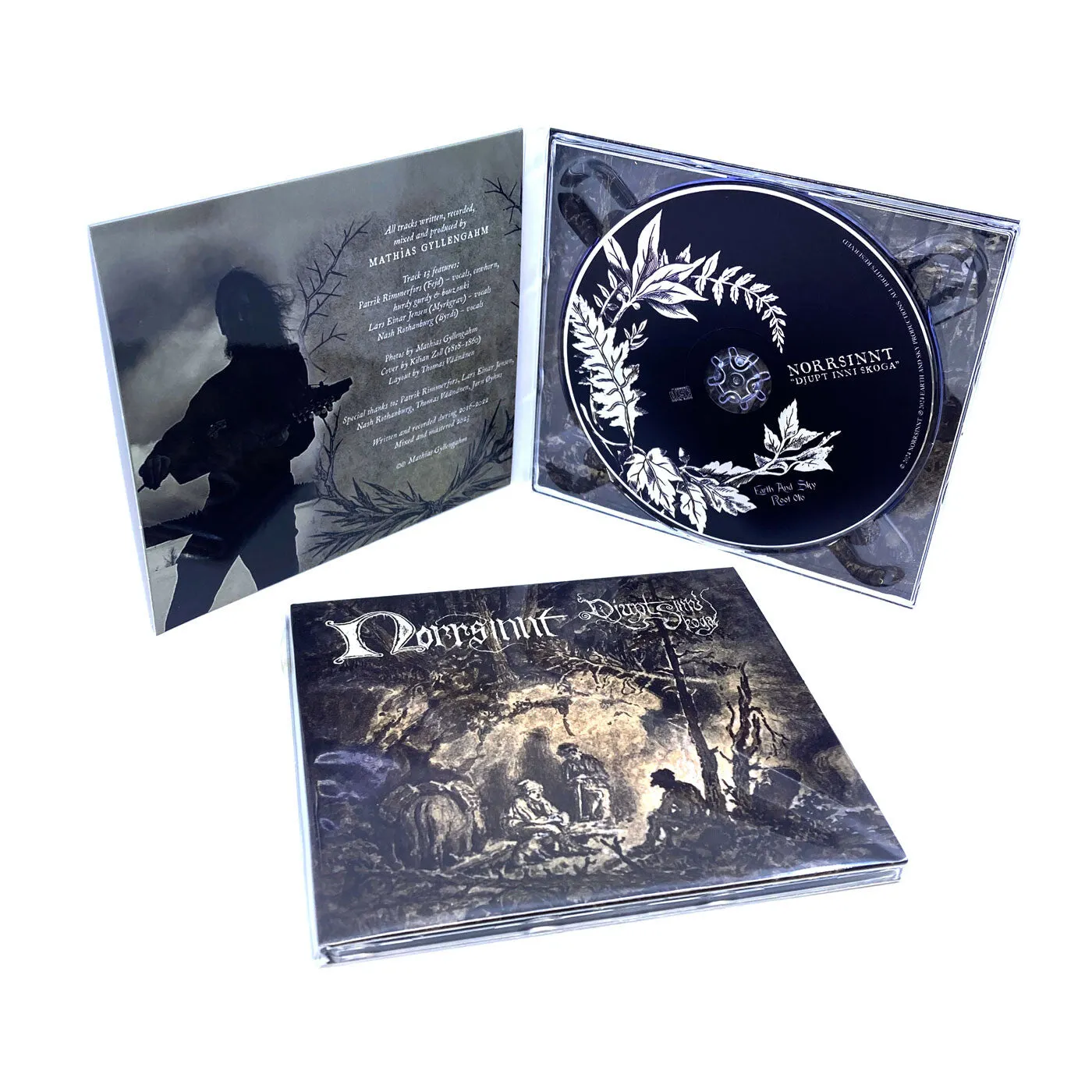 Norrsinnt Djupt Inni Skoga CD dark folk digipak