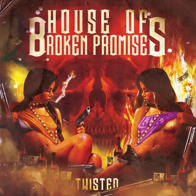 Heavy Psych Sounds House Of Broken Promises Twisted vinyl LP