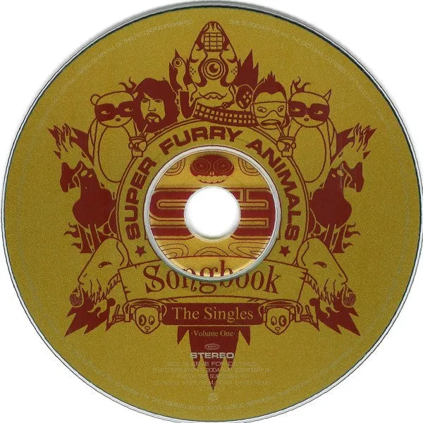 Super Furry Animals Songbook CD samlealbum brukt