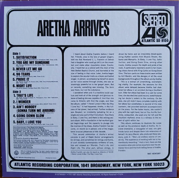 Aretha Franklin Original Album Series Vol.2 5CD boks brukt