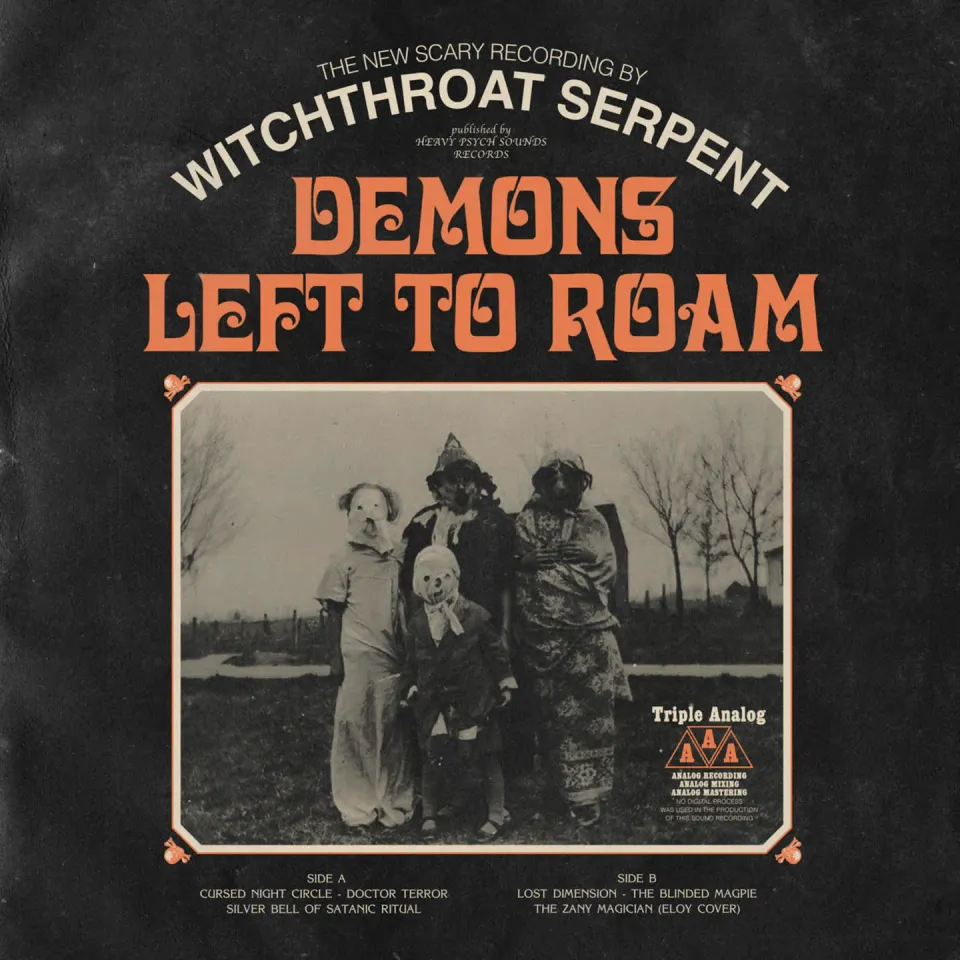 Heavy Psych Sounds Witchthroat Serpent Demons Left To Roam vinyl LP
