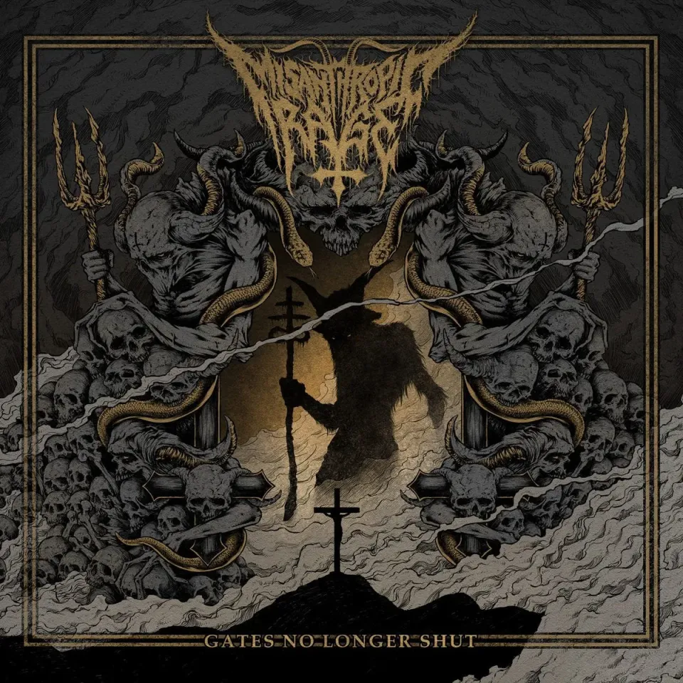 Misanthropic Rage Gates No Longer Shut CD metal
