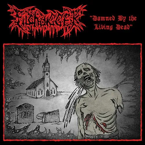 Filthdigger Damned by the Living Dead LP rød