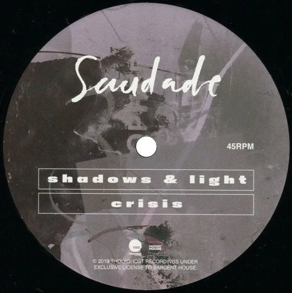 Saudade Shadows & Light 12" EP vinyl brukt LTD