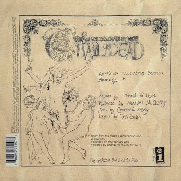 Trail Of Dead Another Morning Stoner 7" singel brukt beige vinyl