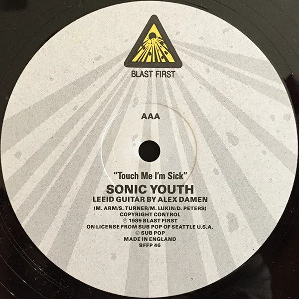 Sonic Youth Mudhoney Touch Me 12" brukt grunge