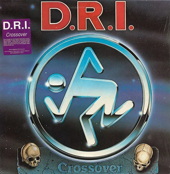 D.R.I. Crossover vinyl LP brukt US 1987 crossover thrash