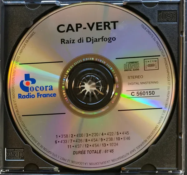 Raíz Di Djarfogo Cap-Vert CD slipcase brukt