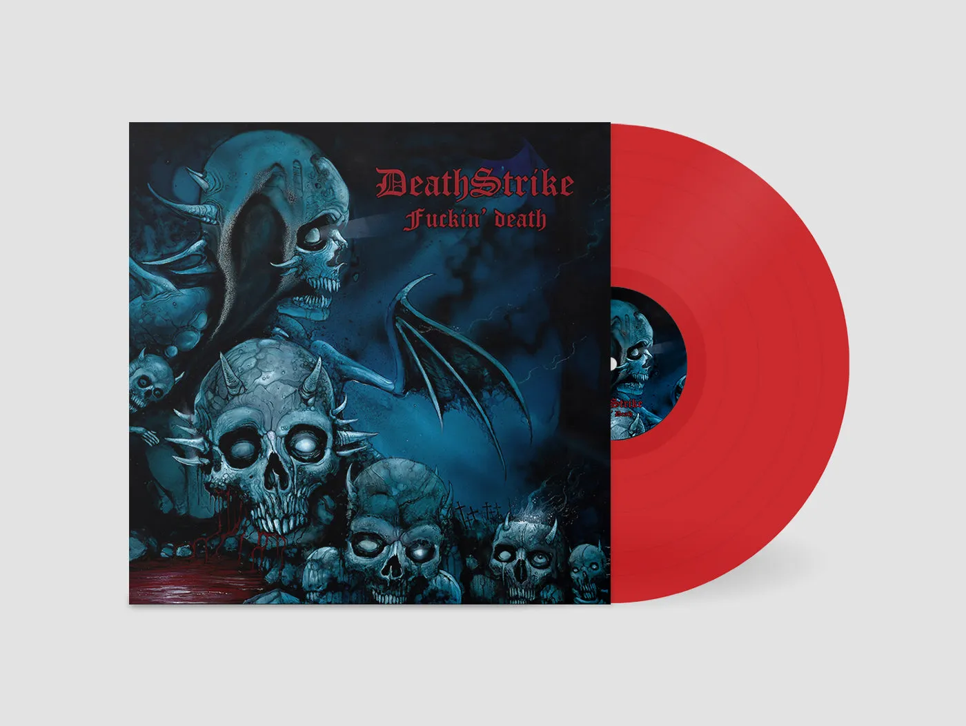 Death Strike Fuckin' Death MLP vinyl rød 12" ensidig