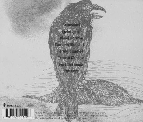 Mortem Ravnsvart CD brukt album black metal