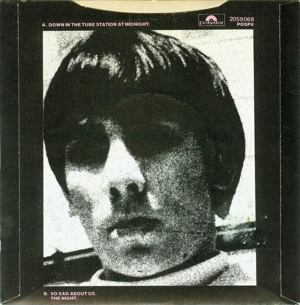 The Jam Down In The Tube Station 7" singel brukt