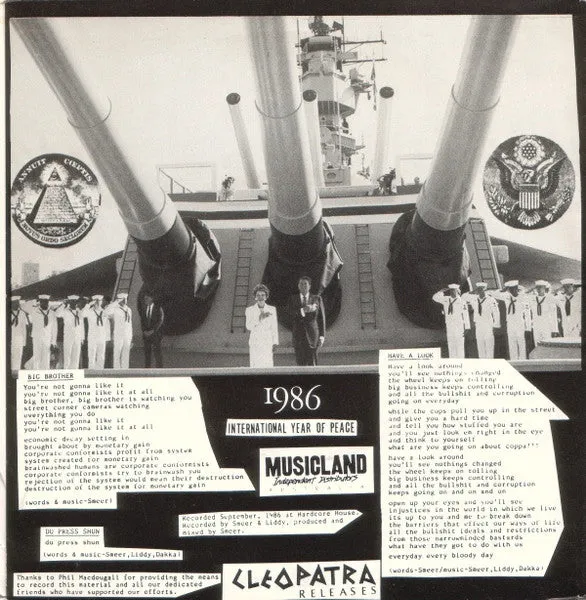 Depression Big Brother 7" vinyl brukt hardcore 1986