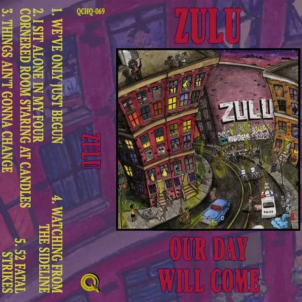 Zulu Our Day Will Come kassett gul EP hardcore