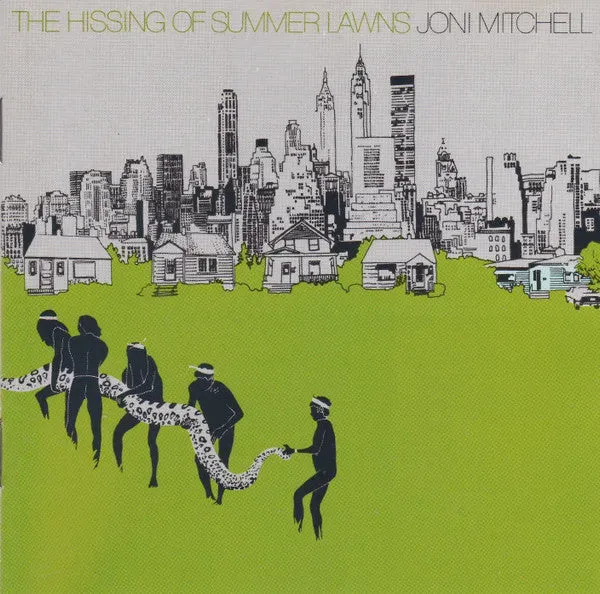 Joni Mitchell Hissing Of Summer Lawns CD brukt VG