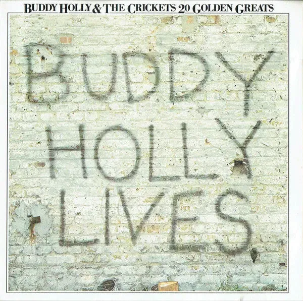 Buddy Holly 20 Golden Greats CD samling brukt rock & roll
