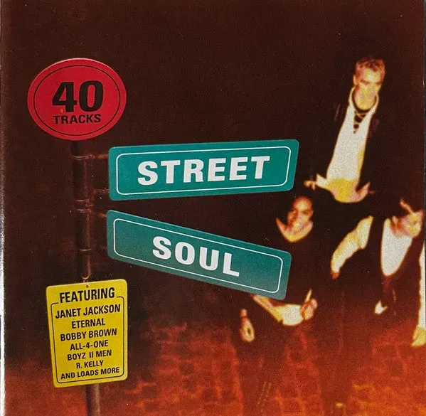 Various Street Soul 2xCD samling brukt R&B soul