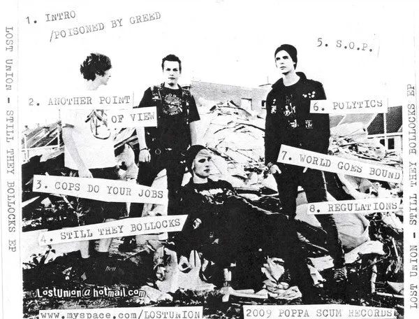Lost Union Still They Bollocks CDr brukt hardcore