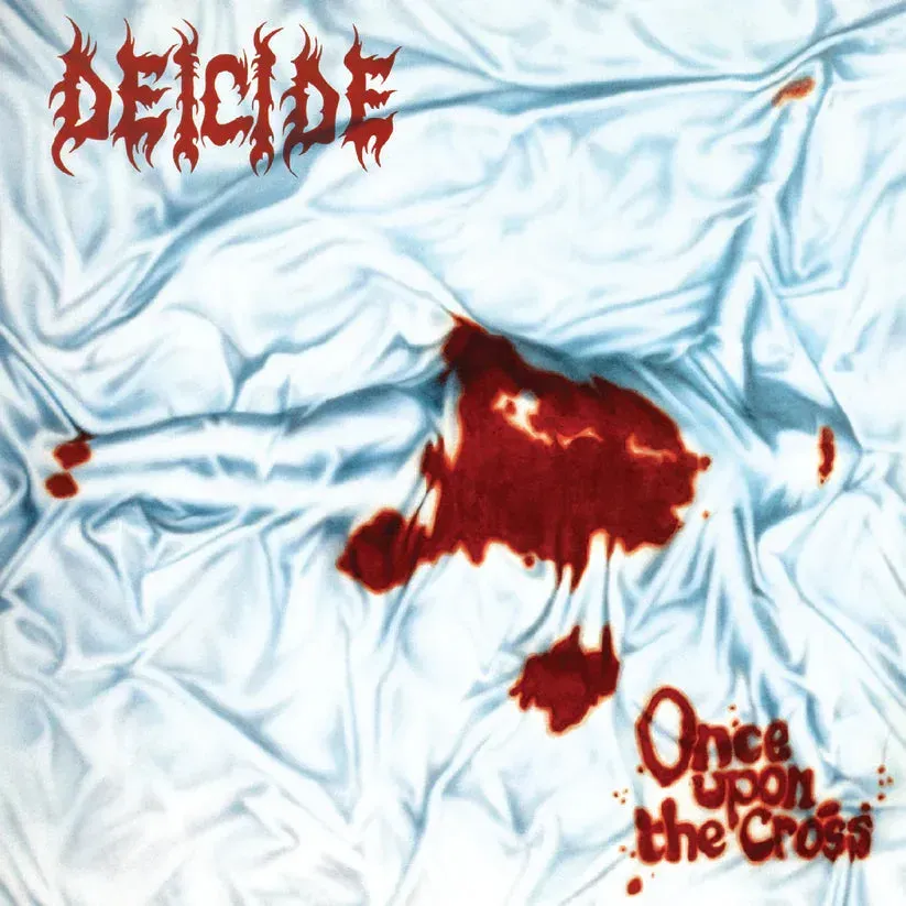 Deicide Once Upon the Cross LP splatter vinyl