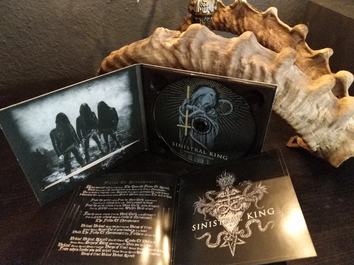 Sinistral King Serpent Uncoiling CD occult black metal
