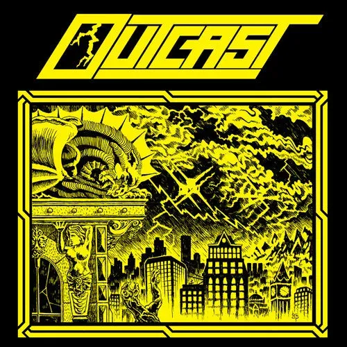 Outcast Outcast 10" EP vinyl svart limitert