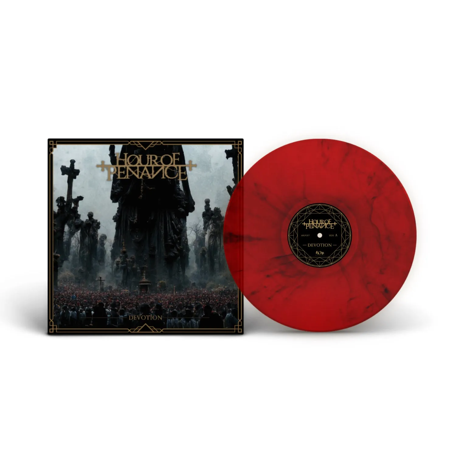 Hour Of Penance Devotion LP rød vinyl teknisk death