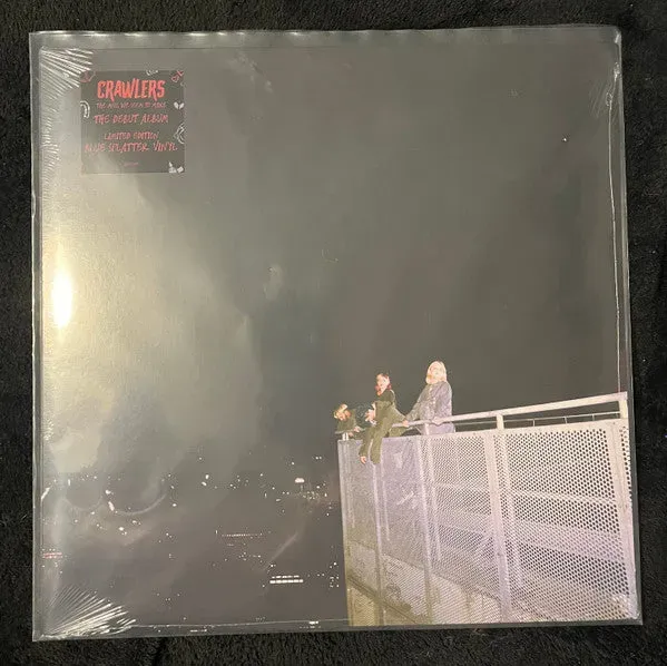 Crawlers The Mess We Seem To Make vinyl LP blå splatter brukt