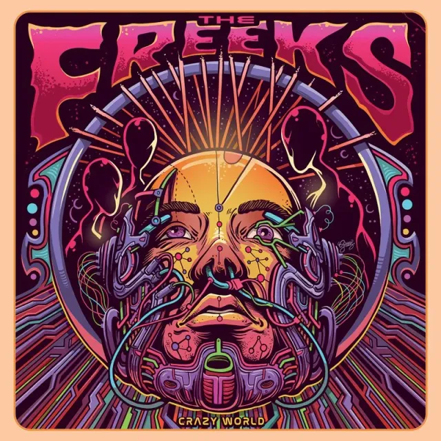 Heavy Psych Sounds The Freeks Crazy World vinyl LP psych