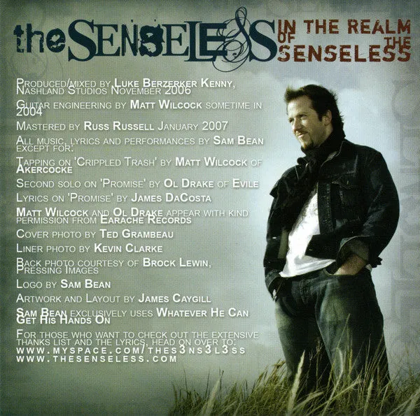 The Senseless Realm Of Senseless CD brukt thrash