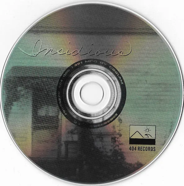 Insidious Noon In June CD EP emo forseglet