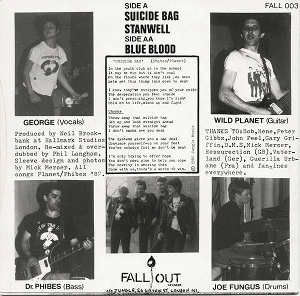 Action Pact Suicide Bag 7" brukt EP vinyl
