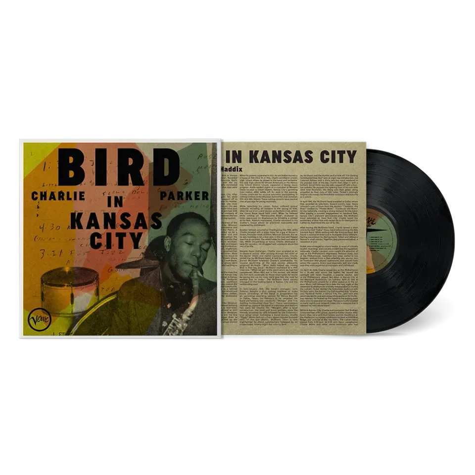 Charlie Parker Bird In Kansas City LP vinyl